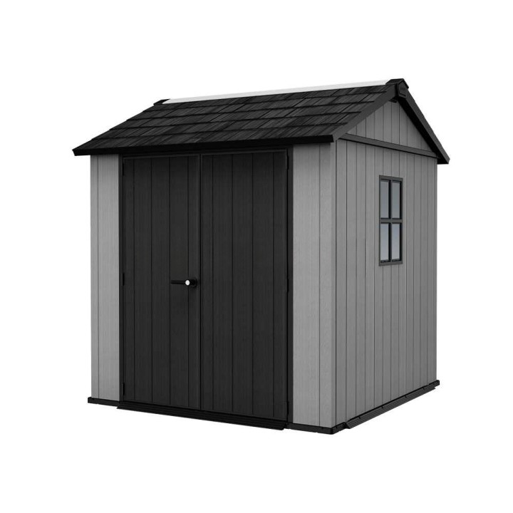 Keter Newton+ 757/775 puutarhavaja, PVC, 230 × 223,8 × 246 cm, harmaa
