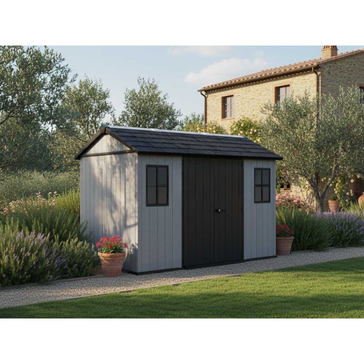 Keter Newton Plus 7511/1175 puutarhavaja, 230 × 350 × 246 cm, harmaa