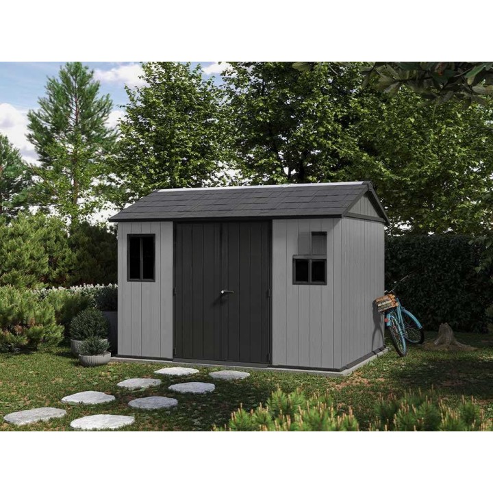 Keter Newton Plus 7511/1175 puutarhavaja, 230 × 350 × 246 cm, harmaa