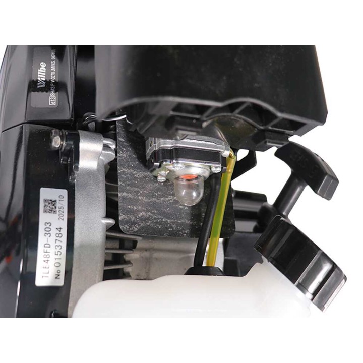 KAAZ V 540 S bensiiniraivaussaha, Mitsubishi TLE 48, 47,1 cm³, 2,1 HP