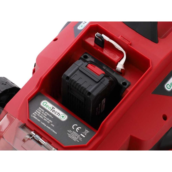 GeoTech X-Line LM-20V akkuruohonleikkuri, 20 V, 33 cm, ilman akkua ja laturia