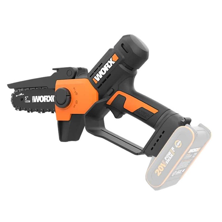 Worx WG326E akkukäyttöinen oksasaha, 20 V, 4 Ah, 15 cm, 120 mm