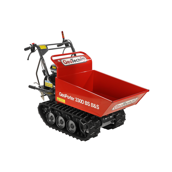 GeoPorter 330D B amp S telaketjukuljetin dumper lavakori 300 kg 7 HP