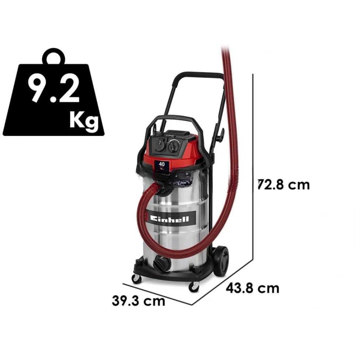 Einhell TE-VC 4090 SACL märkä-kuivaimuri, 40 l, 1 150 W, 230 V