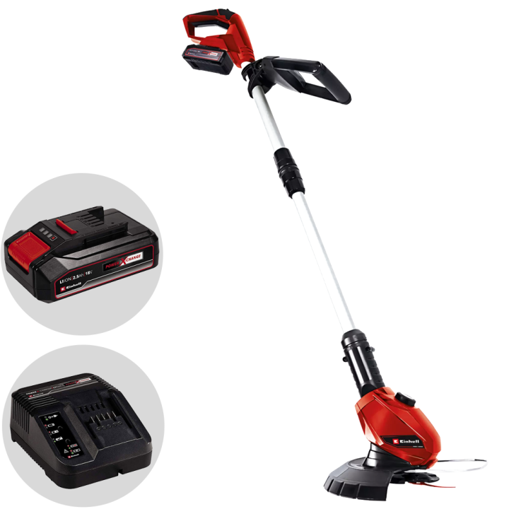 Einhell GE CT 18 Li akkuruohotrimmeri 18 V 2 5 Ah 24 cm