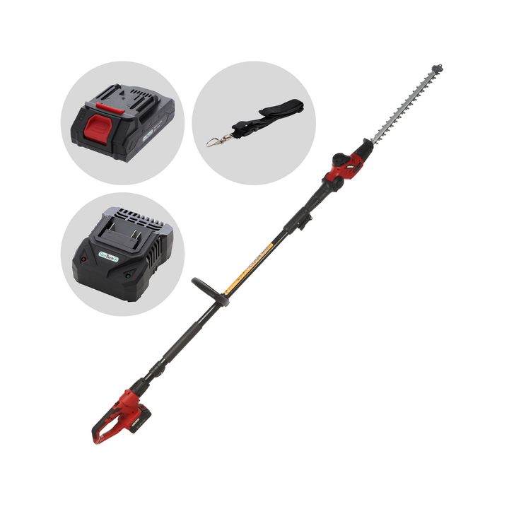 GeoTech X Line PH 20V akkupensasleikkuri jatkovarrella 20 V 41 cm