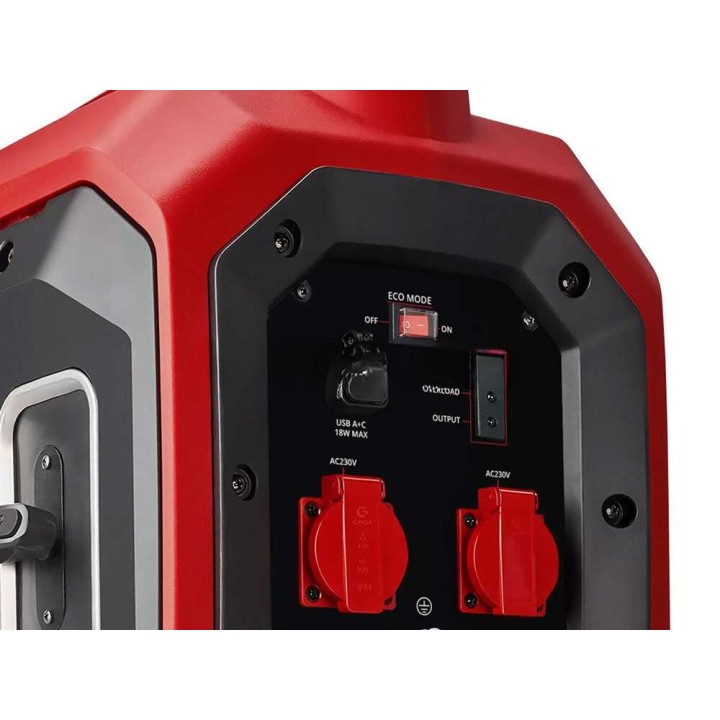 Einhell TC-IG 2200 invertterigeneraattori, 1 900 W, 2 200 W, 230 V