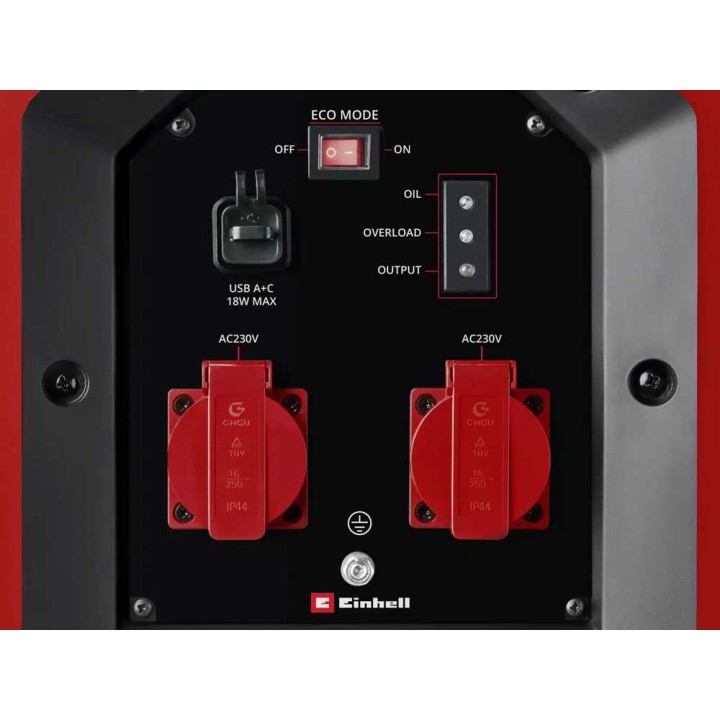 Einhell TC-IG 2200 invertterigeneraattori, 1 900 W, 2 200 W, 230 V