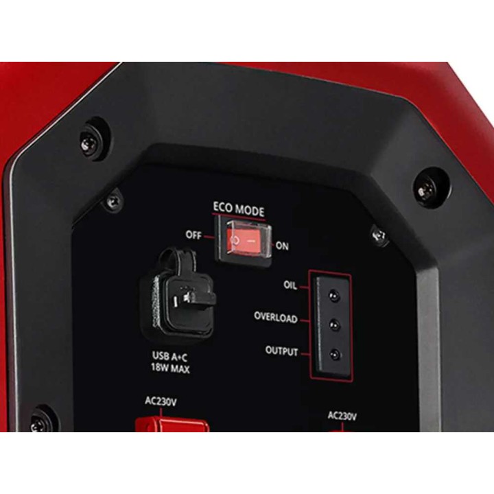 Einhell TC-IG 2200 invertterigeneraattori, 1 900 W, 2 200 W, 230 V
