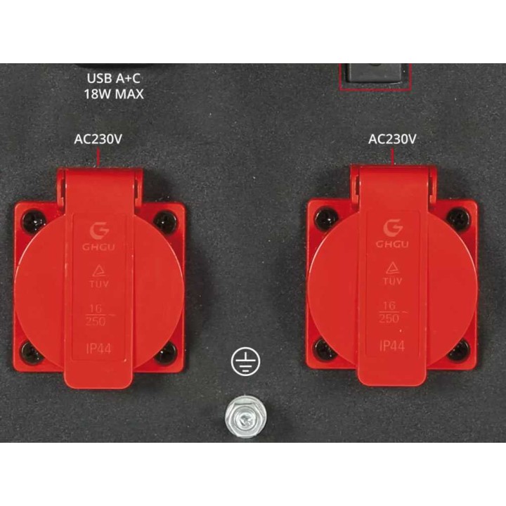 Einhell TC-IG 2200 invertterigeneraattori, 1 900 W, 2 200 W, 230 V