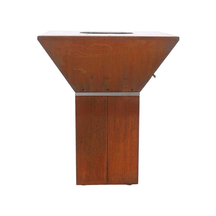 Colorado-puuhiiligrilli corten-teräksestä, 5 865 cm², 100 kg
