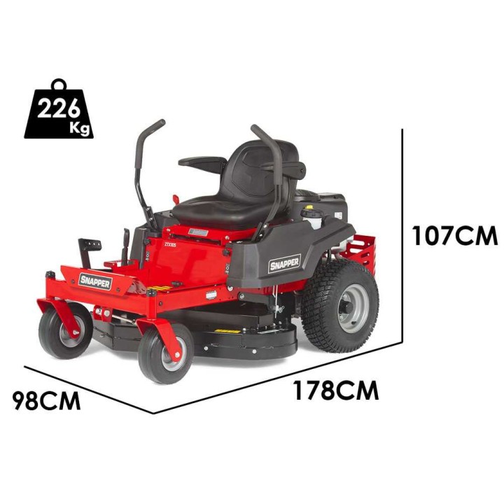 Snapper ZTX105RD Zero Turn -ajoleikkuri, 91 cm, 22 HP, 656 cm³