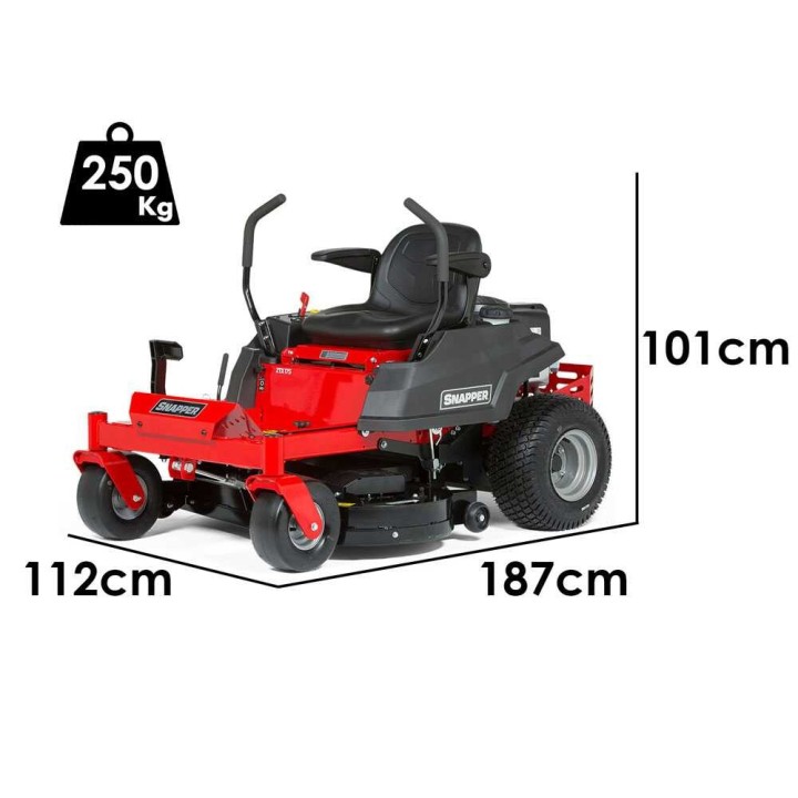 Snapper ZTX175RD nollakääntösäteinen ruohonleikkuritraktori, 22 HP, 107 cm