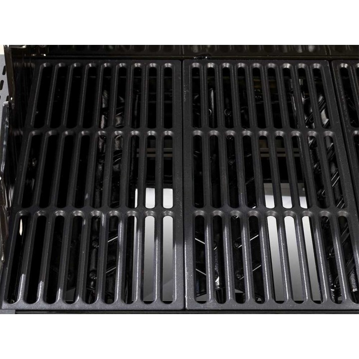 Clementi Terra 5 kaasugrilli sivukeittimellä, 20,5 kW, 80 × 41 cm