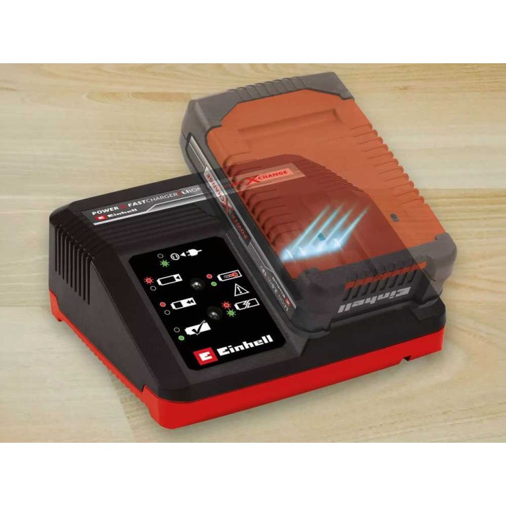 Einhell Power X-Fastcharger 4 A -pikalaturi Power X-Change -akuille, 20 V