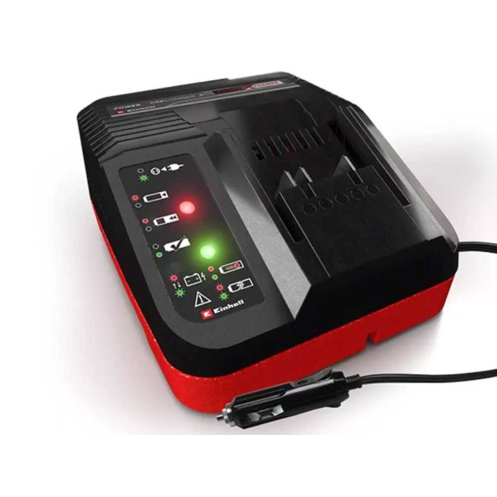 Einhell Power X-Car Charger 3A autolaturi Power X-Change -akuille, 12 V