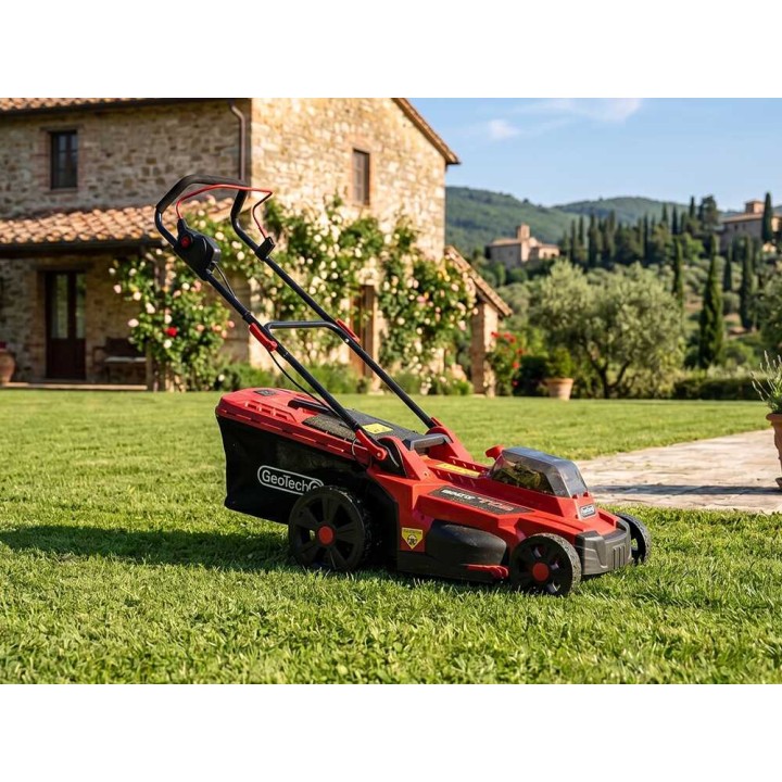 GeoTech X-Line LM-40V akkuruohonleikkuri, 43 cm, 40 V, ilman akkua ja laturia