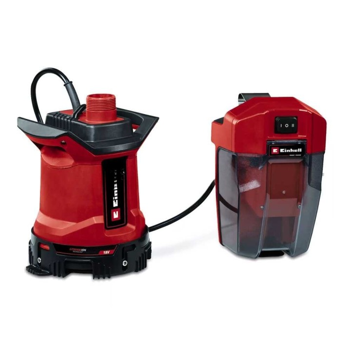 Einhell GE-DP 18/25 LL Li uppopumppu, 18 V, 7 000 l/h, akku ja laturi