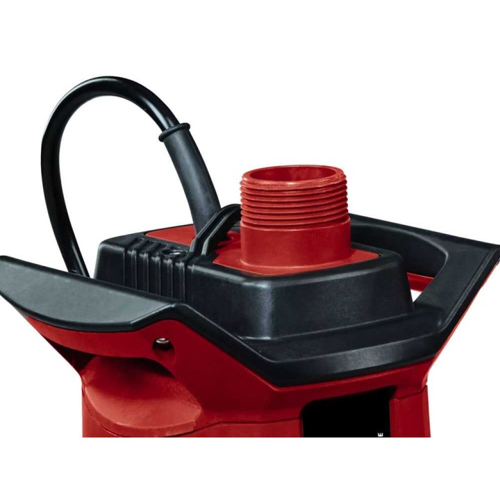 Einhell GE-DP 18/25 LL Li uppopumppu, 18 V, 7 000 l/h, puhtaalle ja likaiselle vedelle