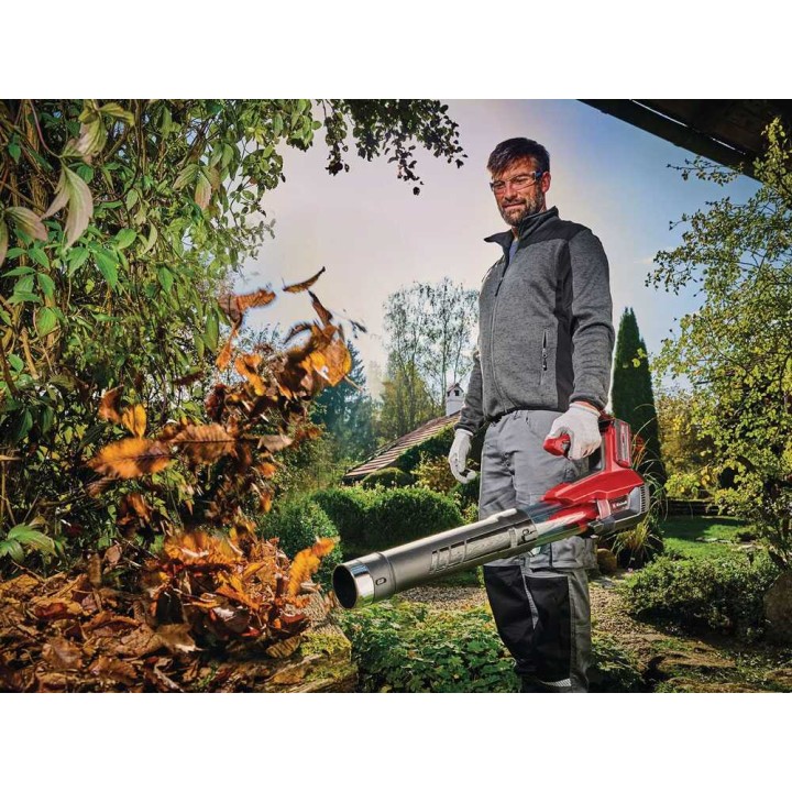 Einhell GP-LB 18/200 Li E akkulehtipuhallin, 18 V, 5,2 Ah, 200 km/h