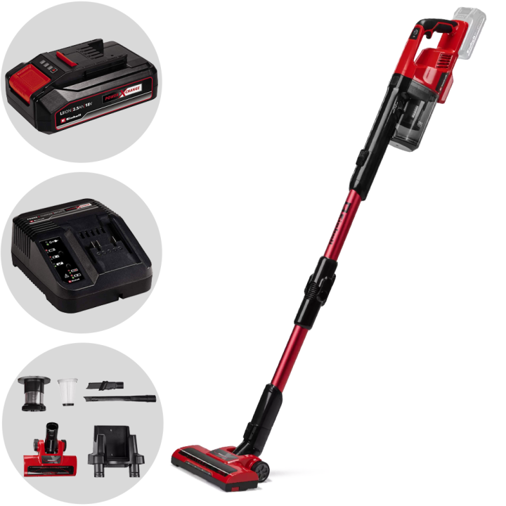 Einhell TE SV 18 Li FLX johdoton varsi imuri 18 V 2 5 Ah