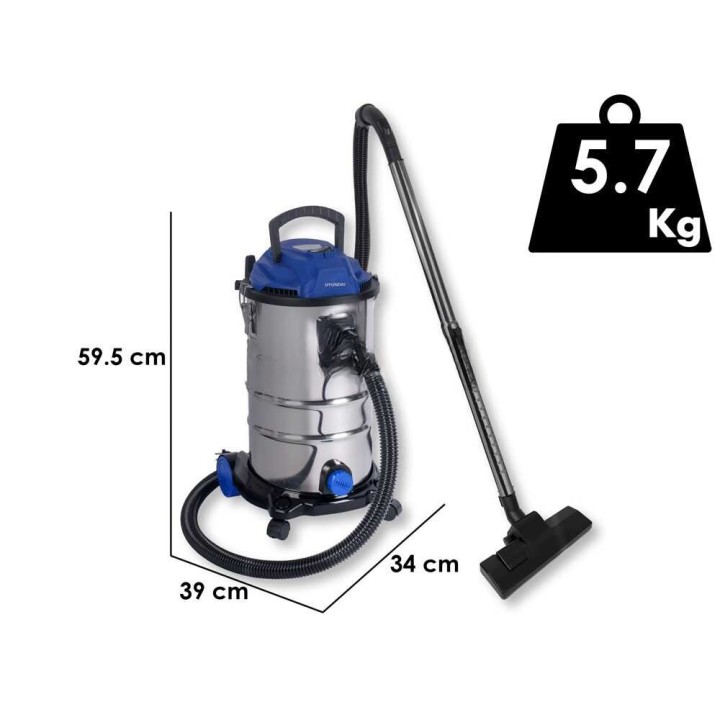 Hyundai MWD182-1200W-30L märkä-kuivaimuri, 1 200 W, 30 l