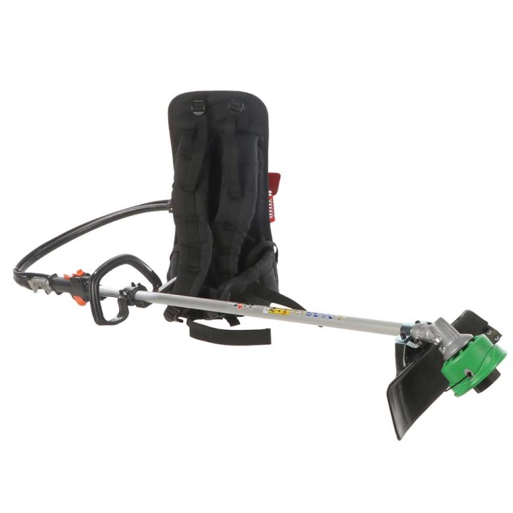 KVR 450 Z selkäraivaussaha, Kawasaki TJ 45 E, 45,4 cm³, 1,9 HP