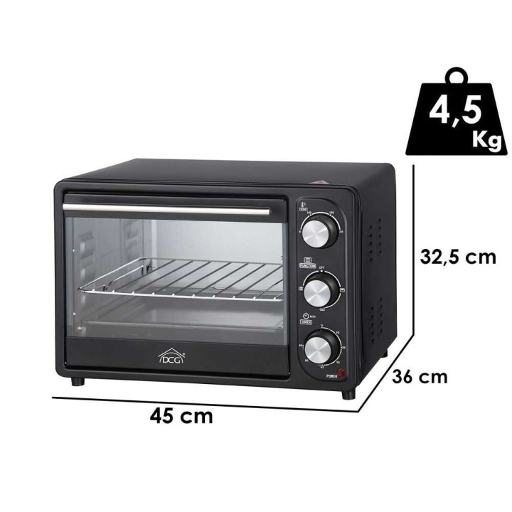 DCG MB9820N sähköuuni, 20 l, 1 300 W, 230 V