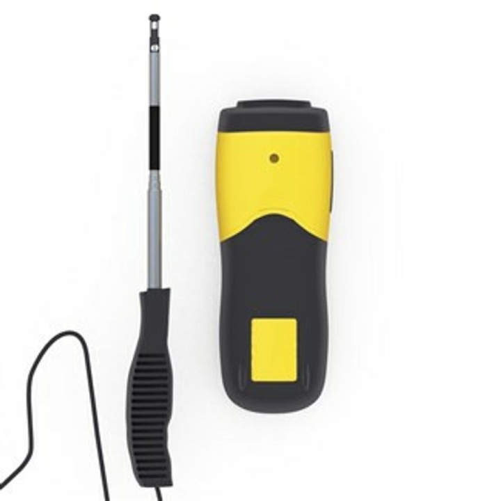 TA300-kuumalanka-anemometri teleskooppisella mittapäällä