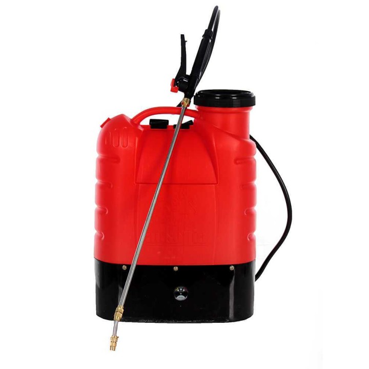 Ausonia akkukäyttöinen reppuruisku, 16 l, 5 bar, 12 V, 10 Ah