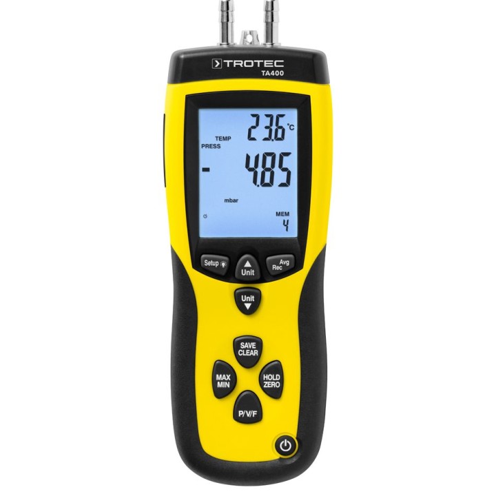 TA400 Pitot-putkianemometri kalibrointitodistuksella
