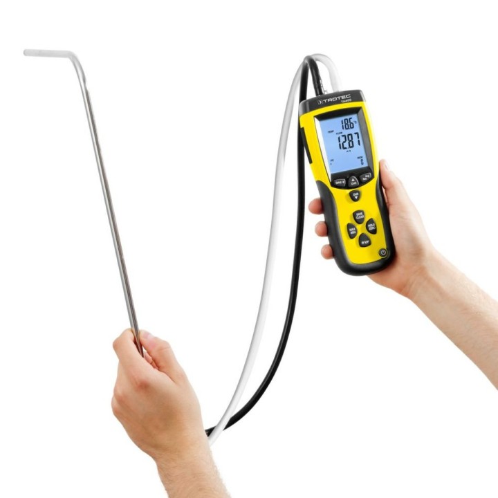 TA400 Pitot-putkianemometri kalibrointitodistuksella