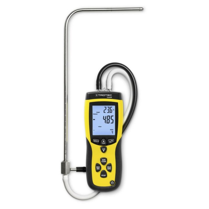 TA400 Pitot-putkianemometri kalibrointitodistuksella