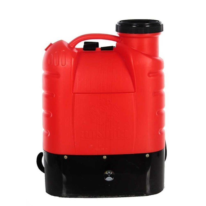 Ausonia akkukäyttöinen reppuruisku, 16 l, 5 bar, 12 V, 10 Ah