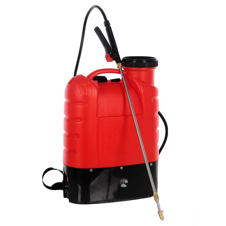 Ausonia akkukäyttöinen reppuruisku, 16 l, 5 bar, 12 V, 10 Ah