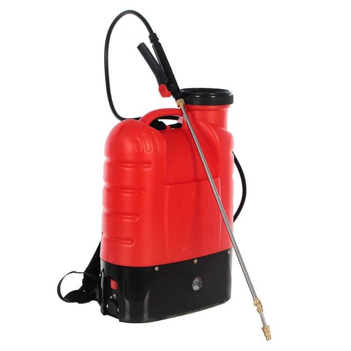 Ausonia akkukäyttöinen reppuruisku, 16 l, 5 bar, 12 V, 10 Ah