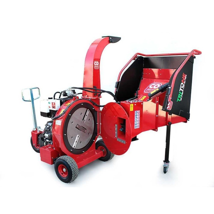 Ceccato Tritone Super Monster GX690 bensiinikäyttöinen oksasilppuri, Honda 22,1 HP
