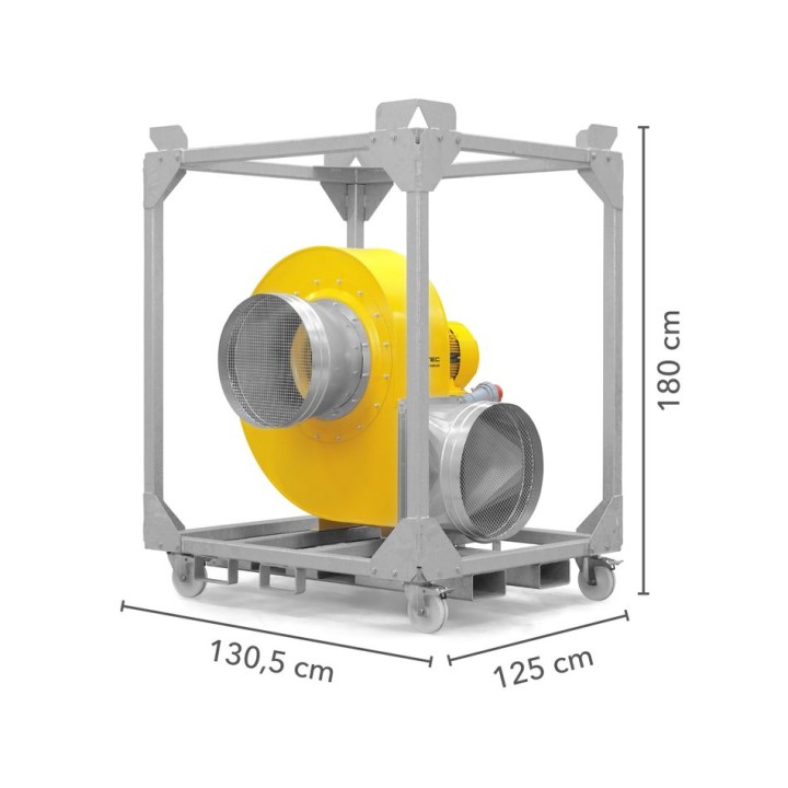 Radiaalipuhallin TFV 600
