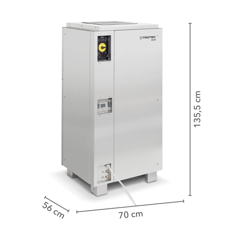 DH 160 BX ES ruostumaton teollinen ilmankuivain