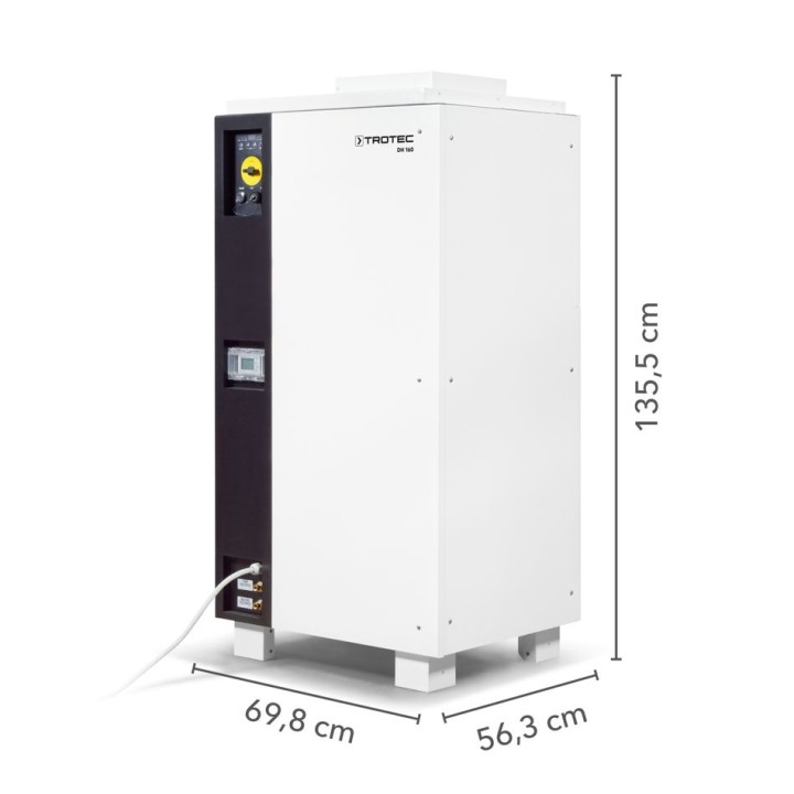 DH 160 BX teollinen ilmankuivain