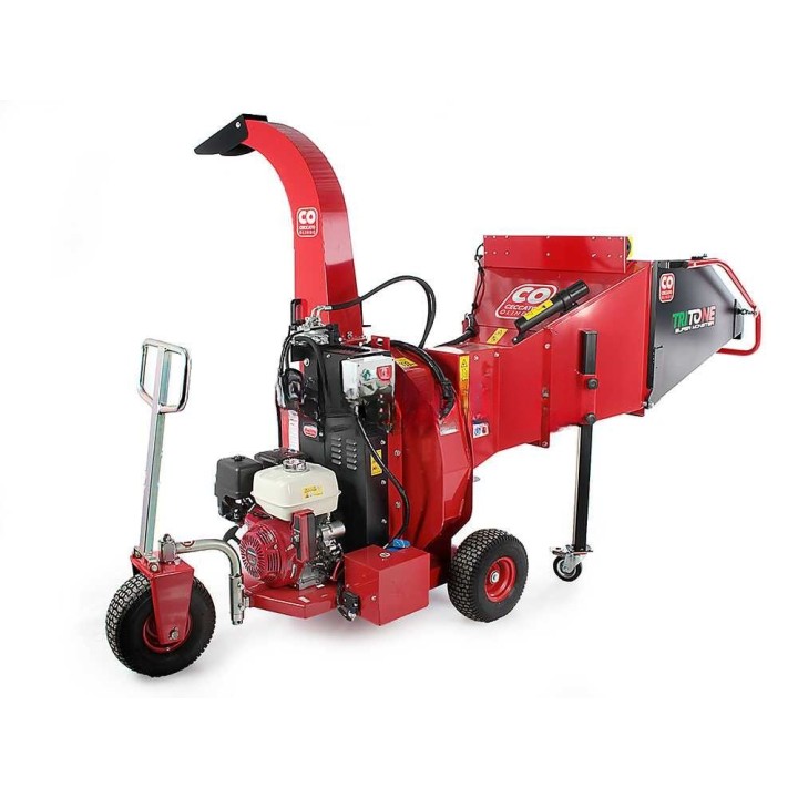 Ceccato Tritone Super Monster -oksasilppuri, Honda GX 390, 13 HP, 120 mm