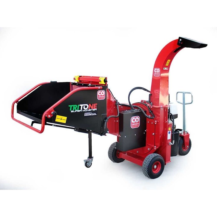 Ceccato Tritone Super Monster -oksasilppuri, Honda GX 390, 13 HP, 120 mm