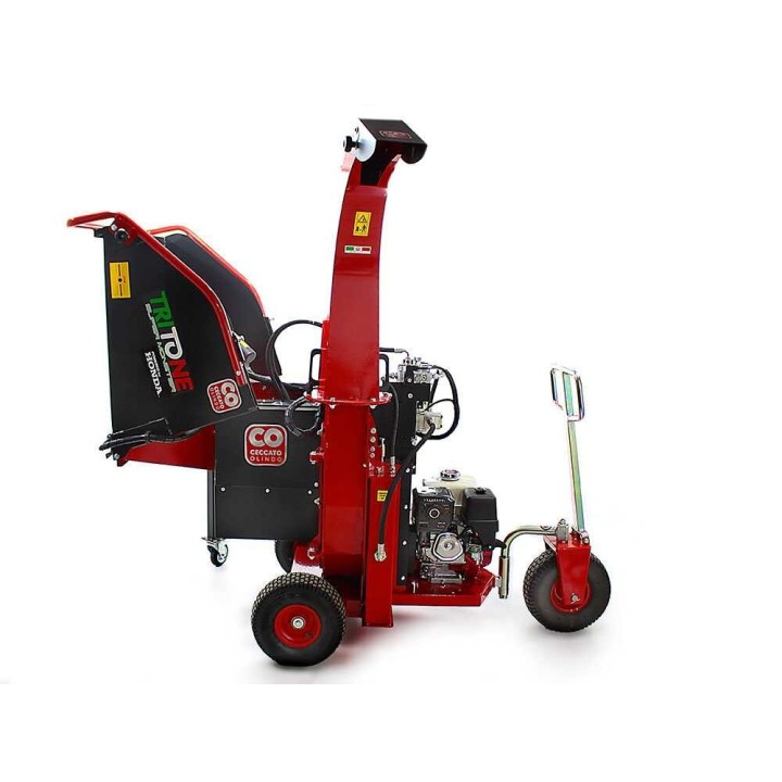 Ceccato Tritone Super Monster -oksasilppuri, Honda GX 390, 13 HP, 120 mm
