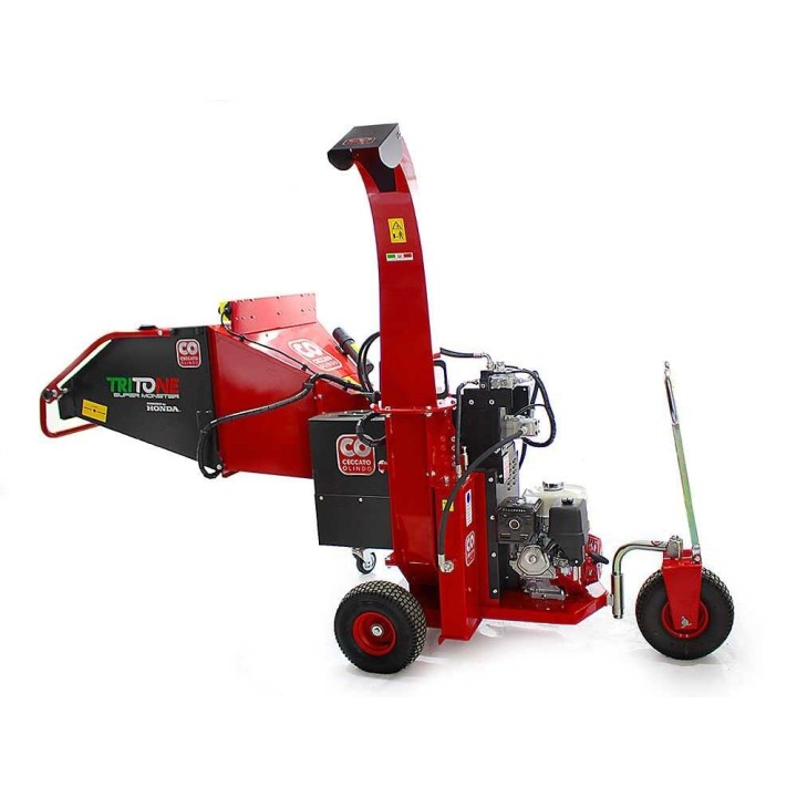 Ceccato Tritone Super Monster -oksasilppuri, Honda GX 390, 13 HP, 120 mm