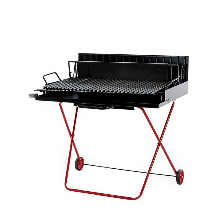 Barbecue 323 Maxi puu- ja hiiligrilli, taitettava, 98 × 48 cm, 40,7 kg