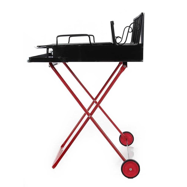 Barbecue 323 Maxi puu- ja hiiligrilli, taitettava, 98 × 48 cm, 40,7 kg