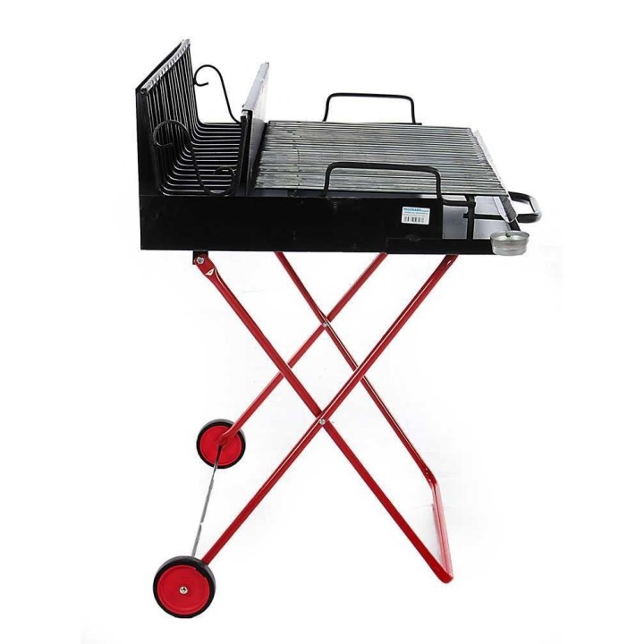 Barbecue 323 Maxi puu- ja hiiligrilli, taitettava, 98 × 48 cm, 40,7 kg