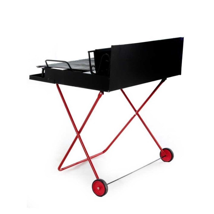 Barbecue 323 Maxi puu- ja hiiligrilli, taitettava, 98 × 48 cm, 40,7 kg