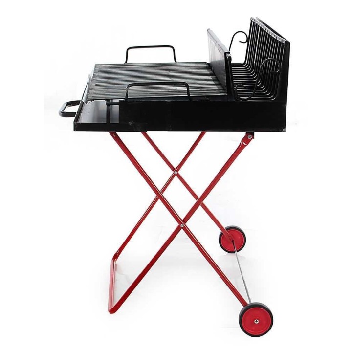 Barbecue 323 Maxi puu- ja hiiligrilli, taitettava, 98 × 48 cm, 40,7 kg