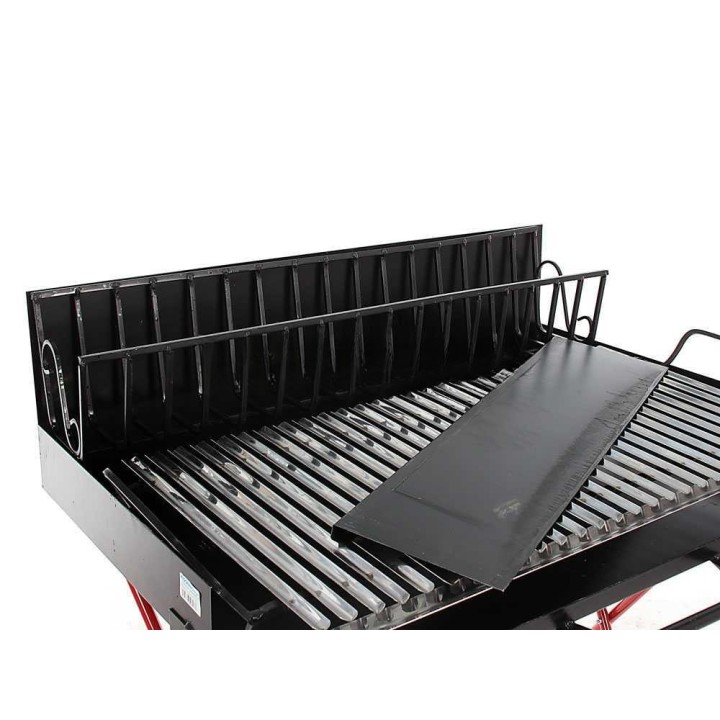 Barbecue 323 Maxi puu- ja hiiligrilli, taitettava, 98 × 48 cm, 40,7 kg